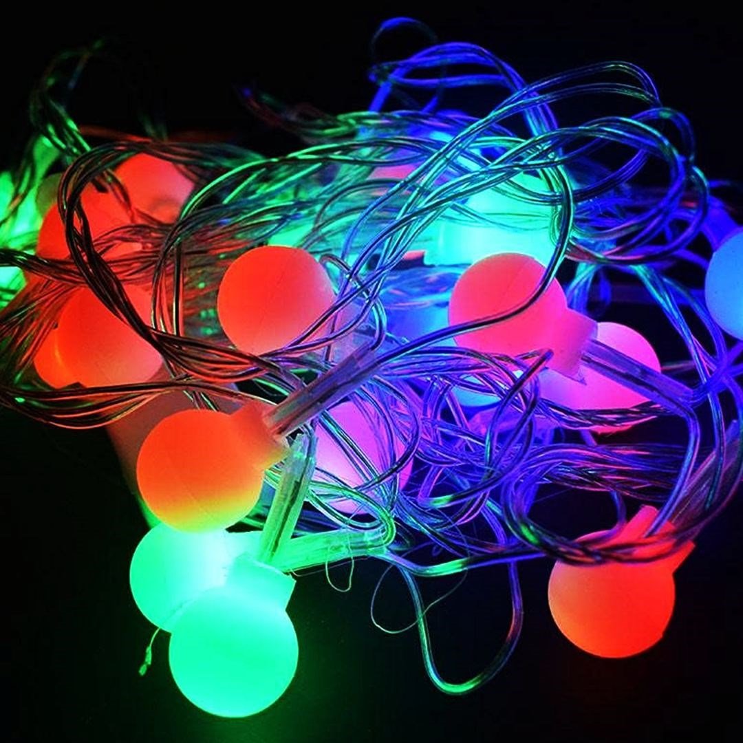 Peri LED Dekor Lamba 3m Pilli (Gün Işık, 2 Fonksiyon)