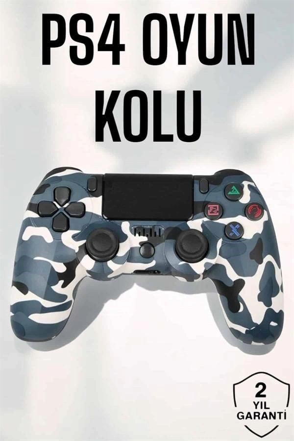 Ps4 Oyun Kolu Kamuflaj Desenli Joystick