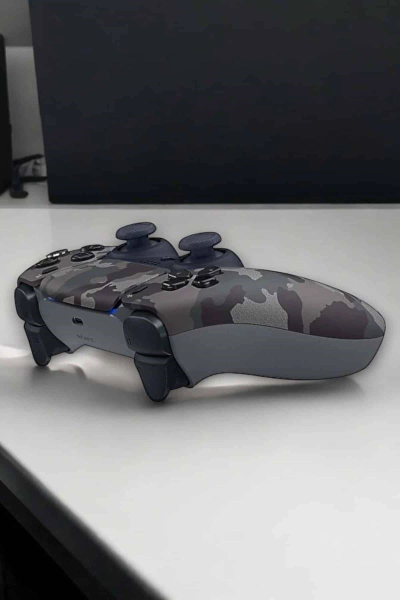 Ps4 Oyun Kolu Kamuflaj Desenli Joystick