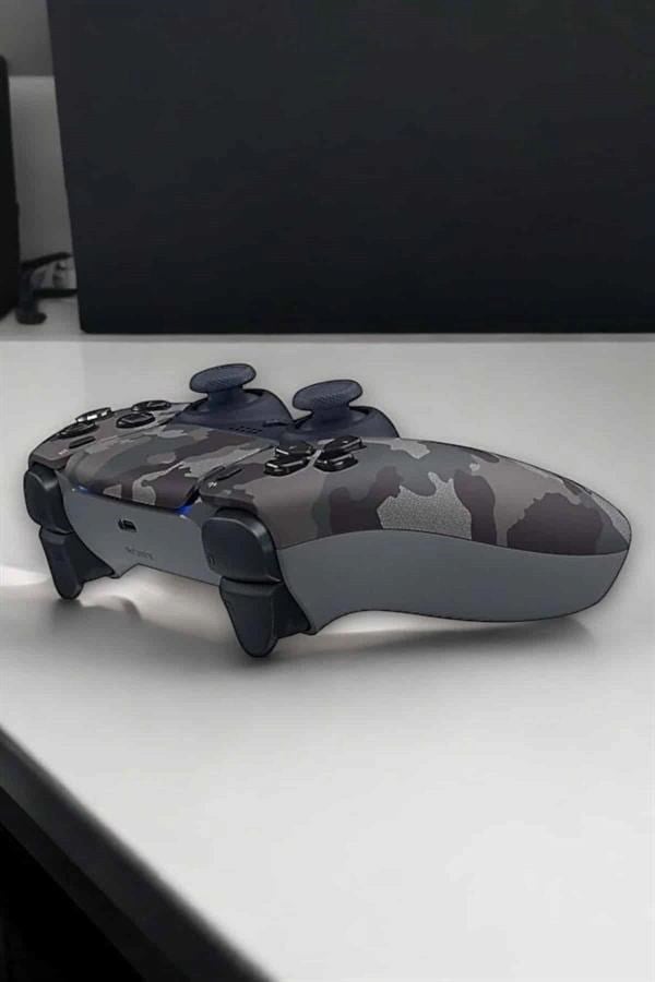 Ps4 Oyun Kolu Kamuflaj Desenli Joystick