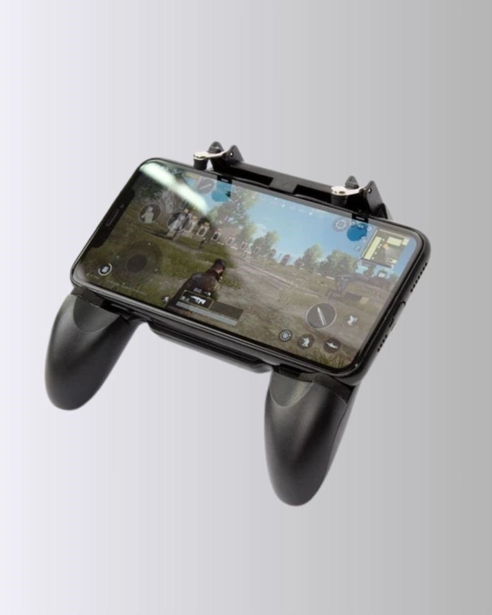 Pubg Mobile İçin Tetikleyicili Joystickli Telefon Gamepadi