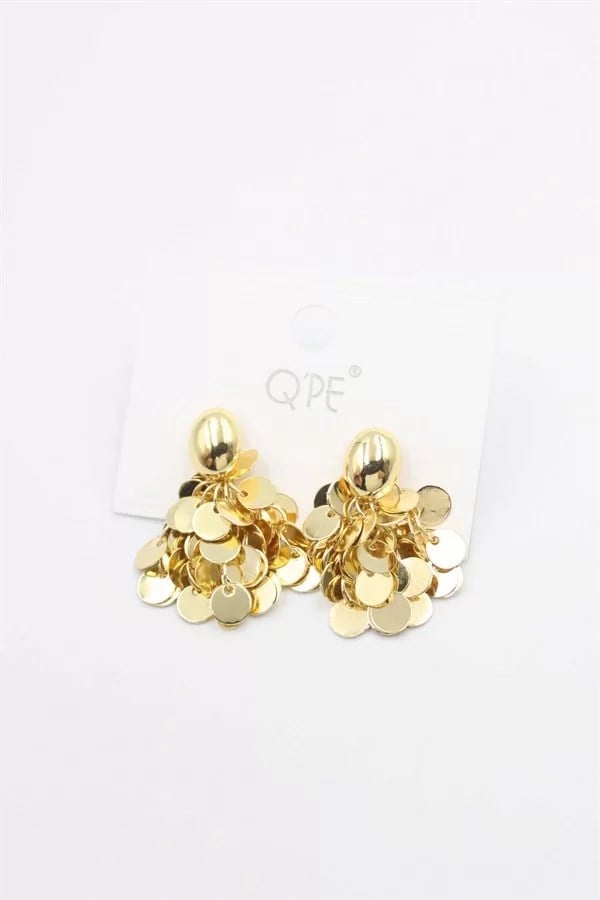 Pullu Küpe - Altın