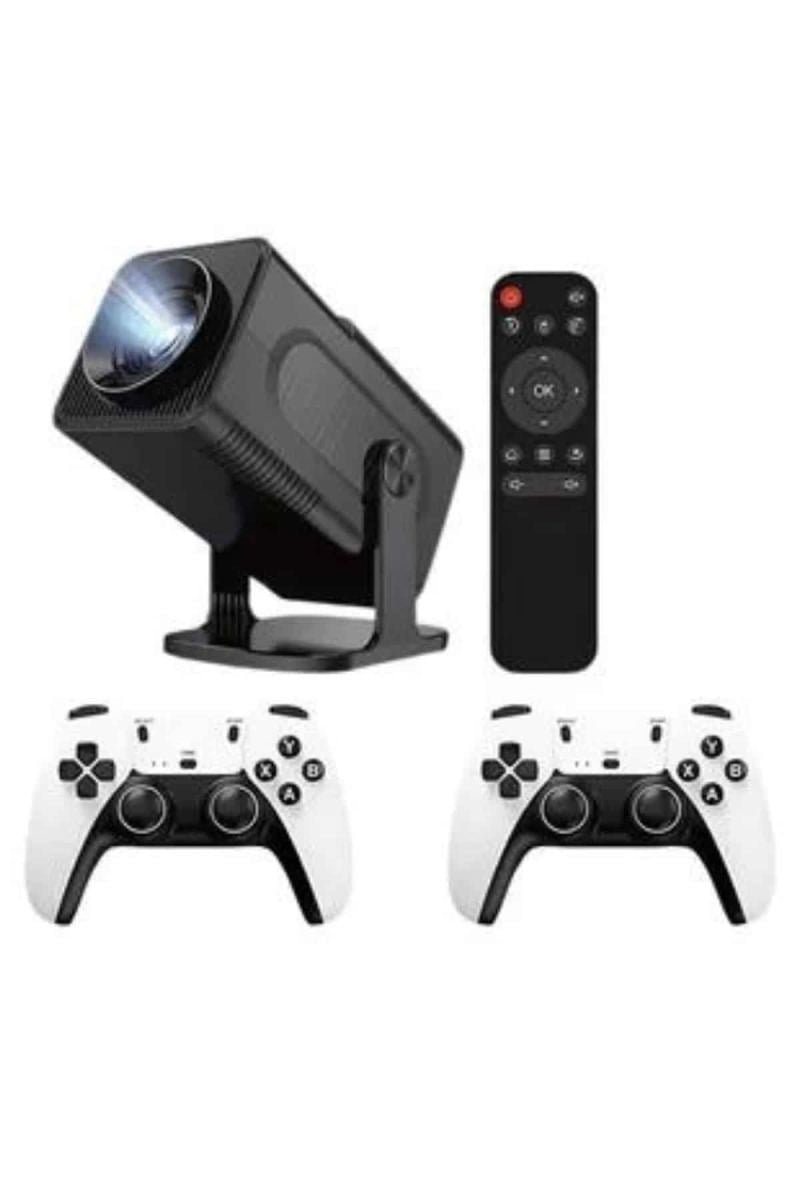 Retro Video Oyunu Konsolu Android Tv El Oyun Konsolu Wıfı Taşınabilir Projeksiyon Cihazı