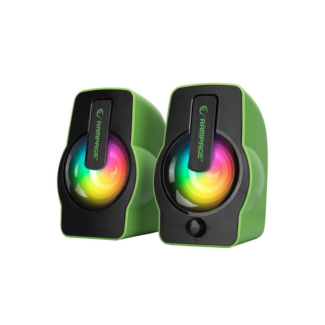 RGB Işıklı USB 2.0 1+1 Multimedya Hoparlör Seti