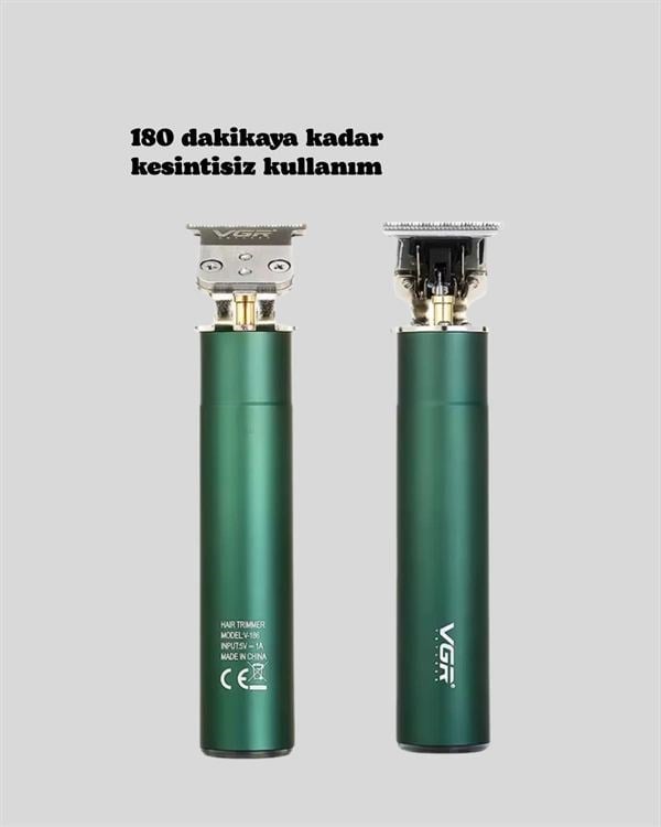 Saç Sakal Ense Paslanmaz Çelik T-bıçak Vücut Tıraş Makinesi