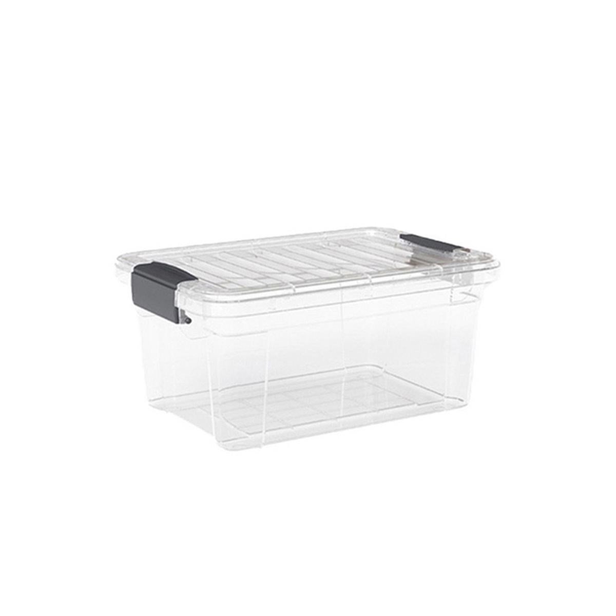 Şeffaf Kilitli Saklama Kutusu 34 L (361x526x236 mm)