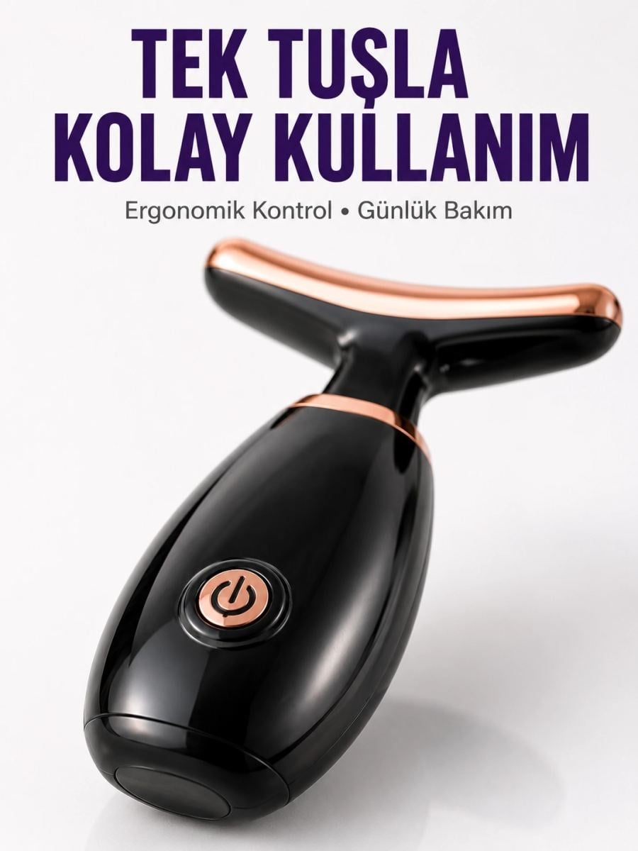 Serum Emilimini Artıran Yüz Masaj Cihazı Yeni Nesil