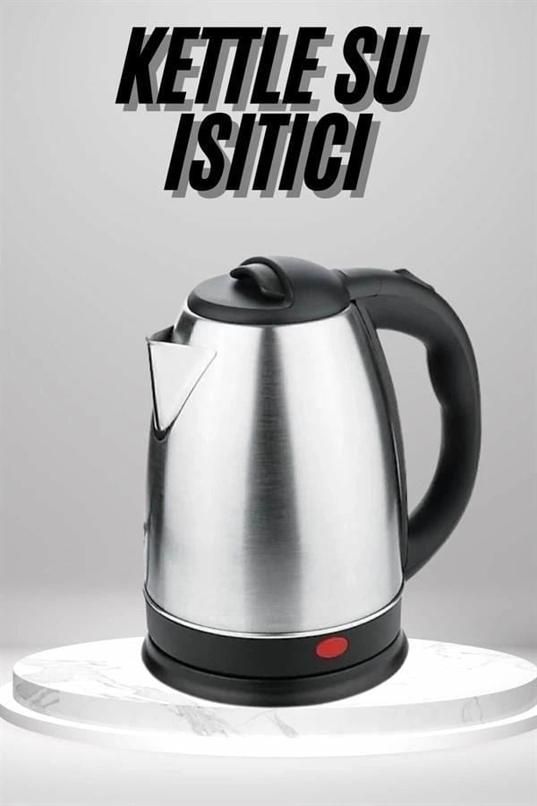 Su Isıtıcı 220 - 240 V Paslanmaz Çelik Kettle Uzun Ömürlü 2000 Watt