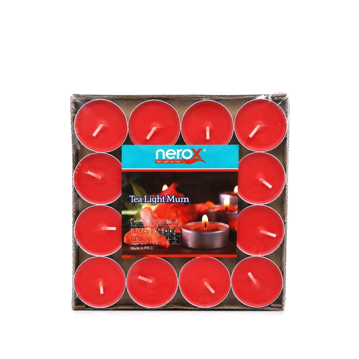 Tealight Yuvarlak Mum 32'li Mix
