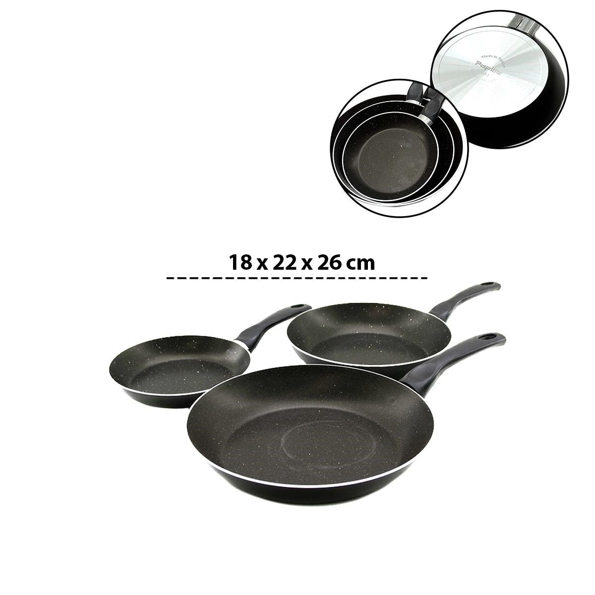 Teflon tek saplı tava
