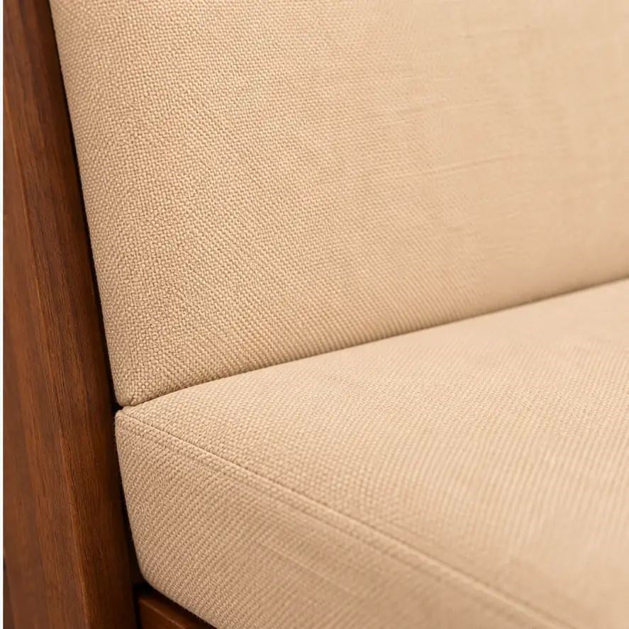 Tek Parça Sırtlıklı Sandalye Minderi · 80 × 40 × 4 cm · Bej · 80 × 40 × 4 cm
