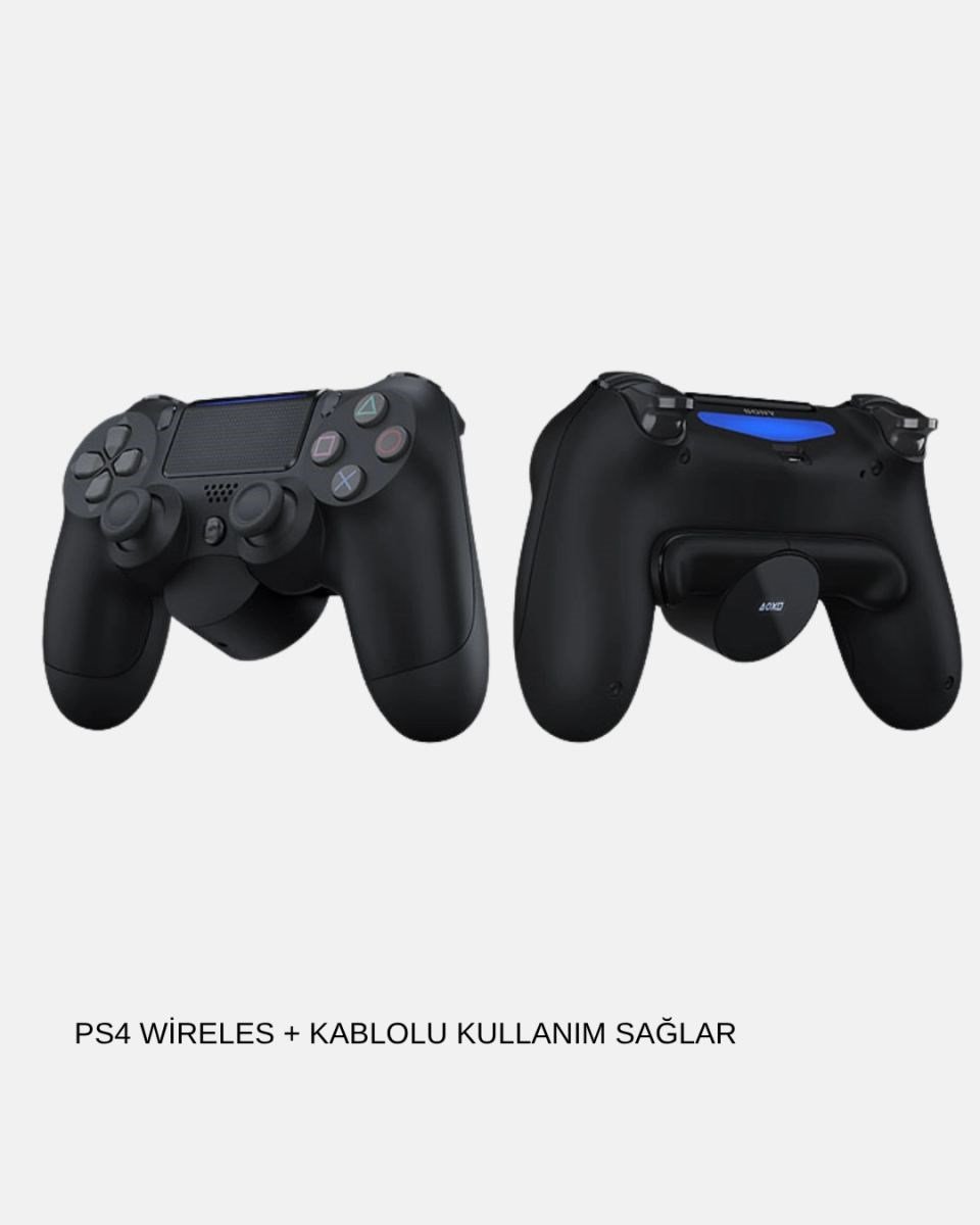 Titreşimli Kablosuz Oyun Kolu – Ps4, Pc, Mobil, Tablet Ve Steam Uyumlu