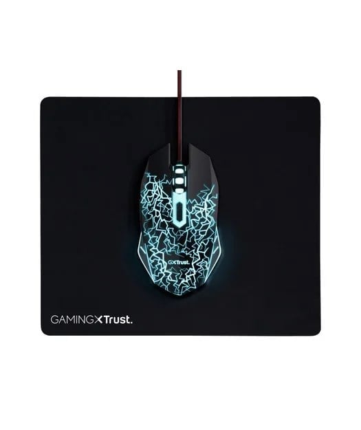 Trust 24752 Basic Mouse ve Mousepad-Siyah