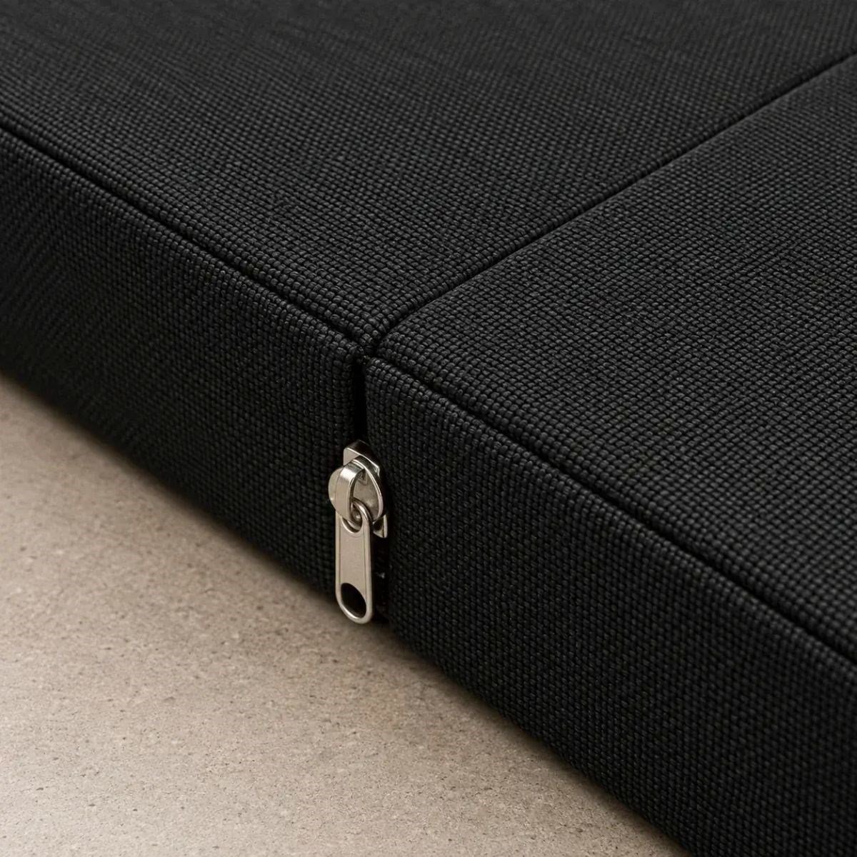 Üç Parçalı Katlanır Minder · 60 × 180 × 7 cm · Siyah