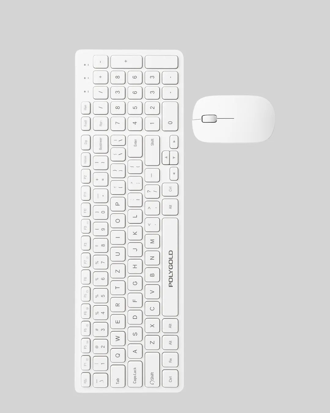 USB Alıcılı Kablosuz Klavye Mouse - Geniş Uyumluluk, Sessiz Tuşlar