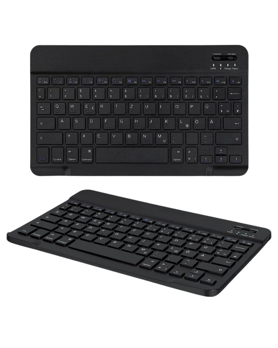 Wireless Klavye Mouse Seti Bluetooth Bağlantılı İnce Tasarım Sessiz Kullanım