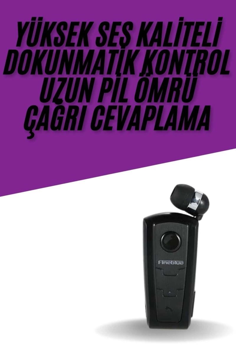 Yaka Kulaklığı Andorid Tüm Cep Telefonlarına Uyumlu Mikrofonlu Titreşimli Makaralı