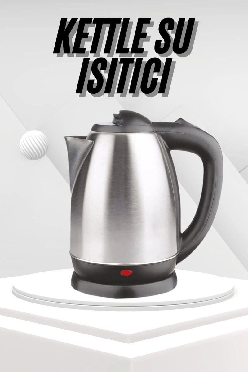 Yeni Nesil Saplı Uzun Ömürlü Paslanmaz Çelik Su Isıtıcı Kettle