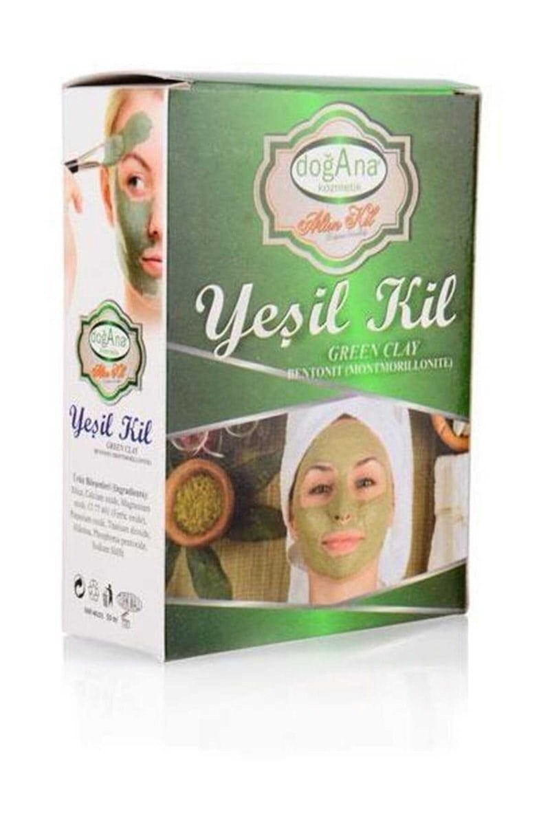 Yeşil Kil Öğütülmüş Doğal Saf Naturel 250 gr mudanis
