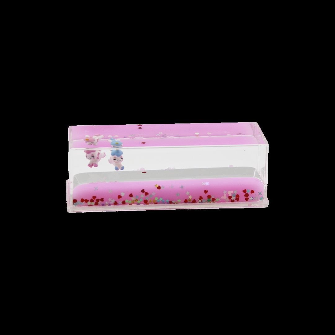 Yüzen Batmayan Akvaryum Biblo (Pembe Su)