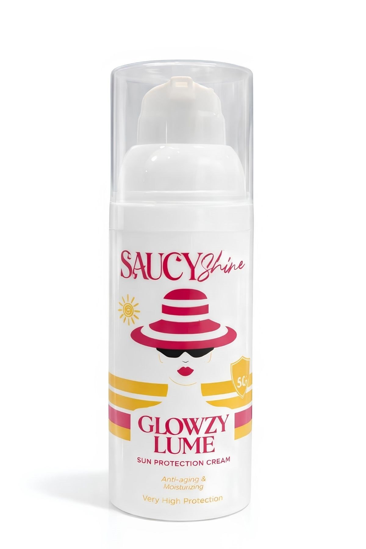Moon Angel  Glowzy Lume SPF 50+ Güneş Koruyucu Krem Leke Karşıtı Nemlendirici Anti-Aging Yüz KremiMoon Angel