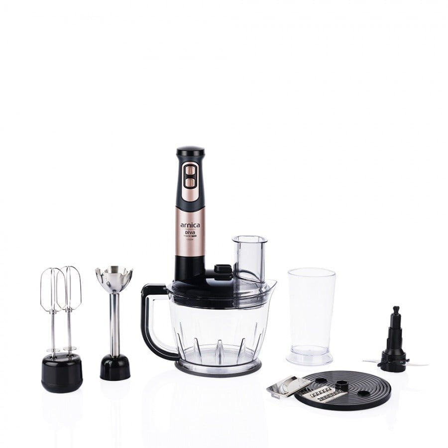 ARNİCA BLENDER SET DİVAPRO RENDELİ ROSE GH21802