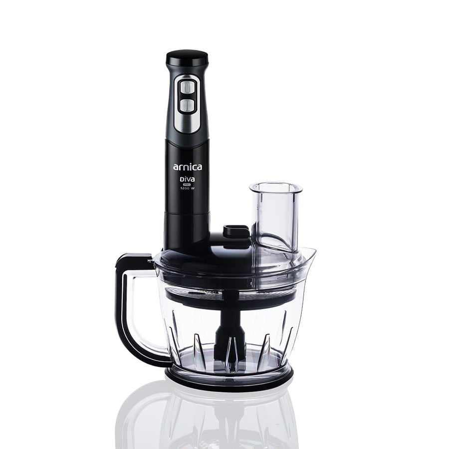 ARNİCA BLENDER SET DİVAPRO RENDELİ SİYAH GH21803