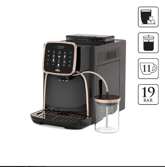 ARZUM ESPRESSO MAK.PRO M OK0028-0400 BAKIR (11 ÇEŞİT)