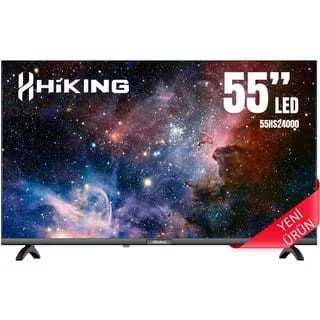 HİKİNG LED TV (137 CM) 55-HS-24000 4K-ULTRA HD-WHALE OS-AKILLI KUMANDA-UYDULU