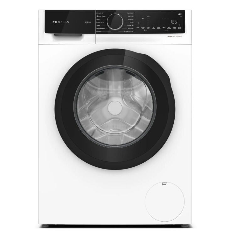 PROFİLO ÇAMAŞIR MAK. BEYAZ CGK-264-F0TR E-DOZ (11 KG-1400 DVR)