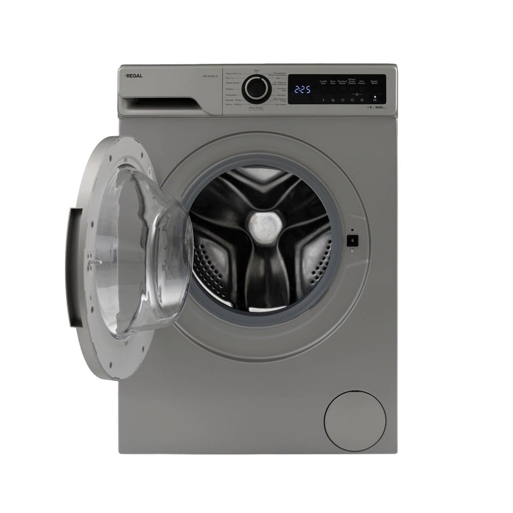 REGAL ÇAMAŞIR MAK. INVERTER GRİ CMI-91002 GY / CMI-90102 G (9 KG-1000 DVR)