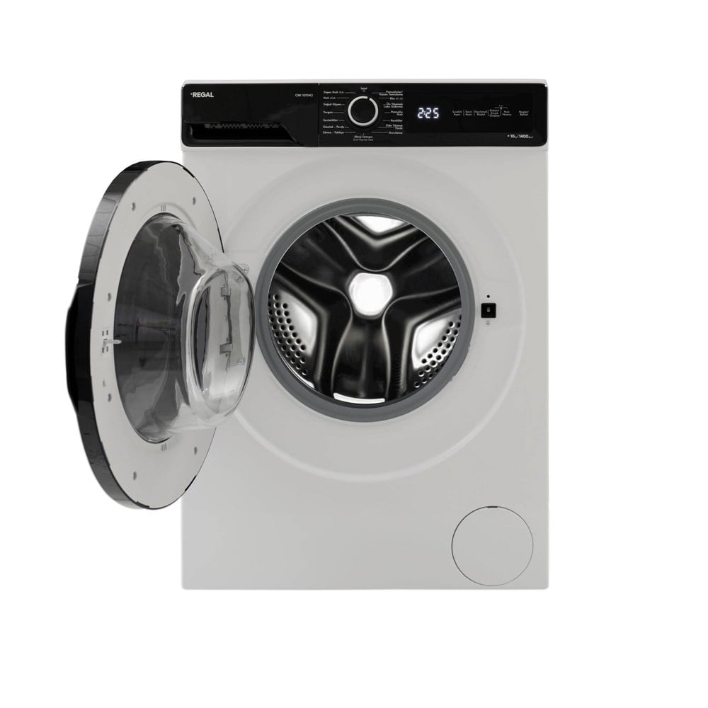 REGAL ÇAMAŞIR MAK. INVERTER BEYAZ CMI-100143 (10 KG-1400 DVR)
