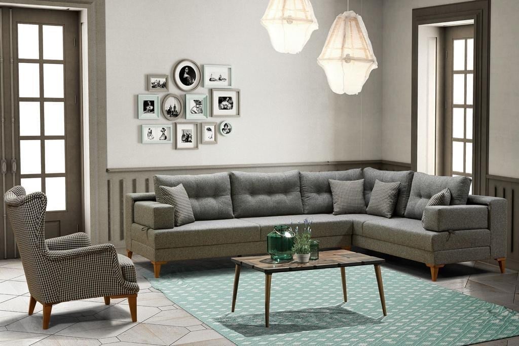 YELES SOFA NOVA KOLTUK TAKIMI(3+3+1)
