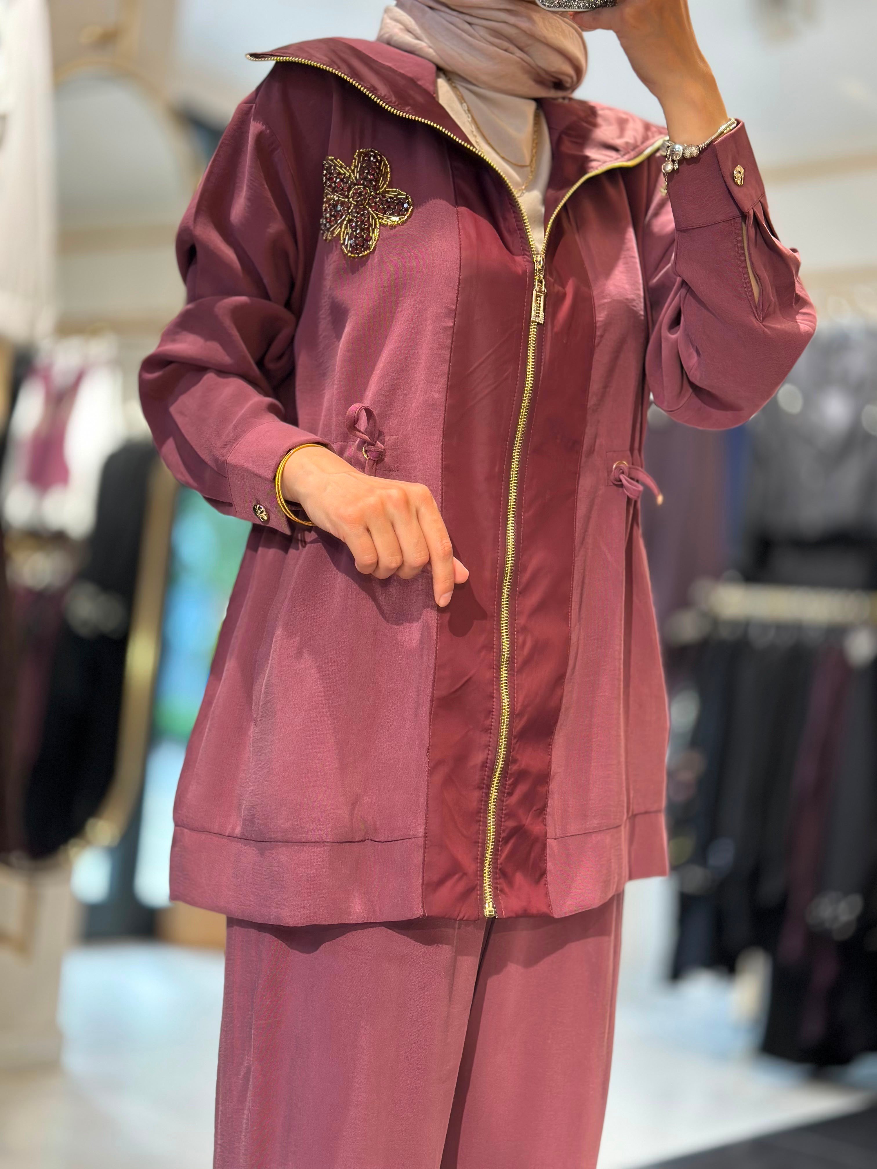 10809 ÇİÇEK TAŞLI TAKIM