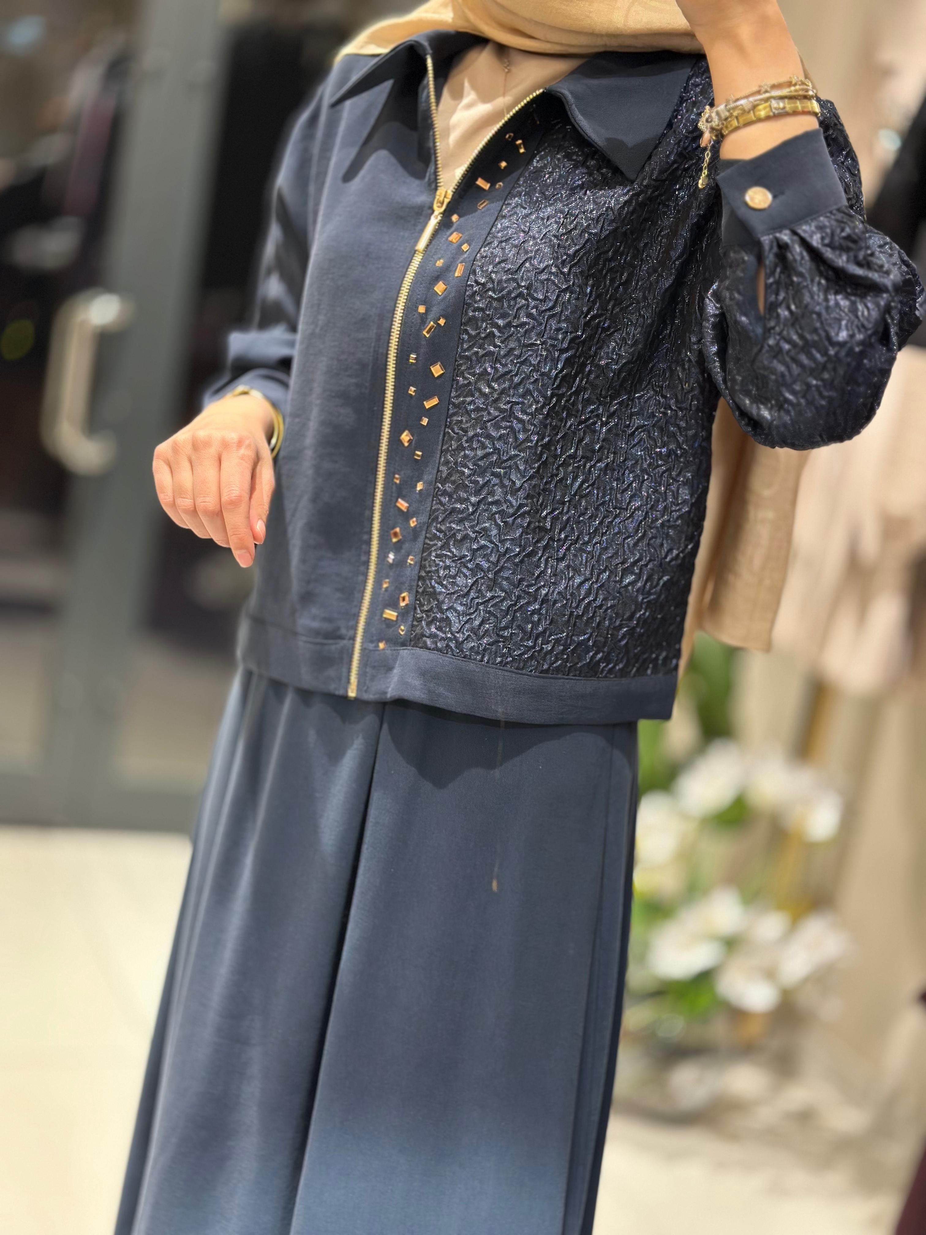 10948 BROKAR DETAYLI ETEKLİ TAKIM