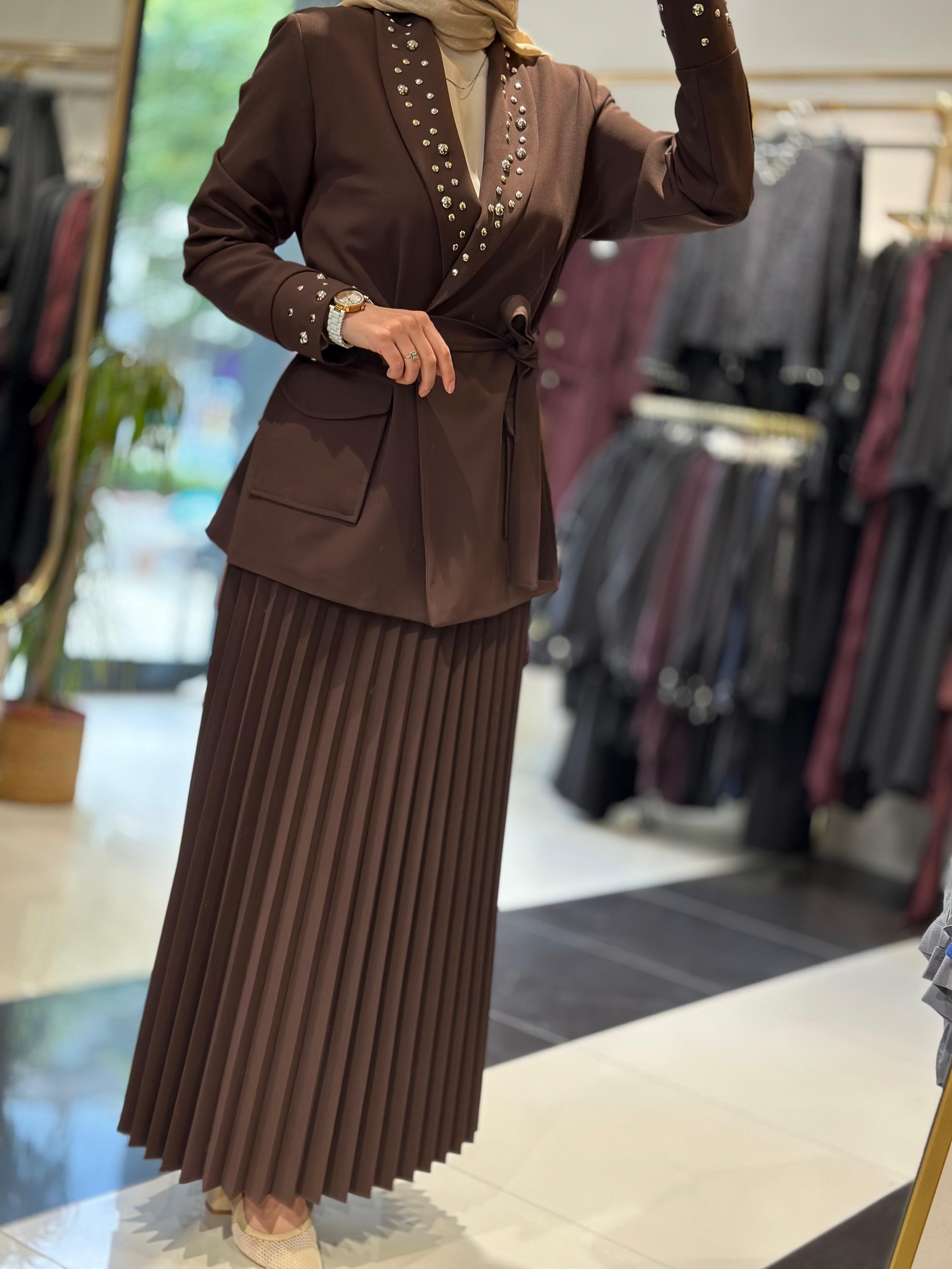 1558 BLAZER ETEKLİ TAKIM