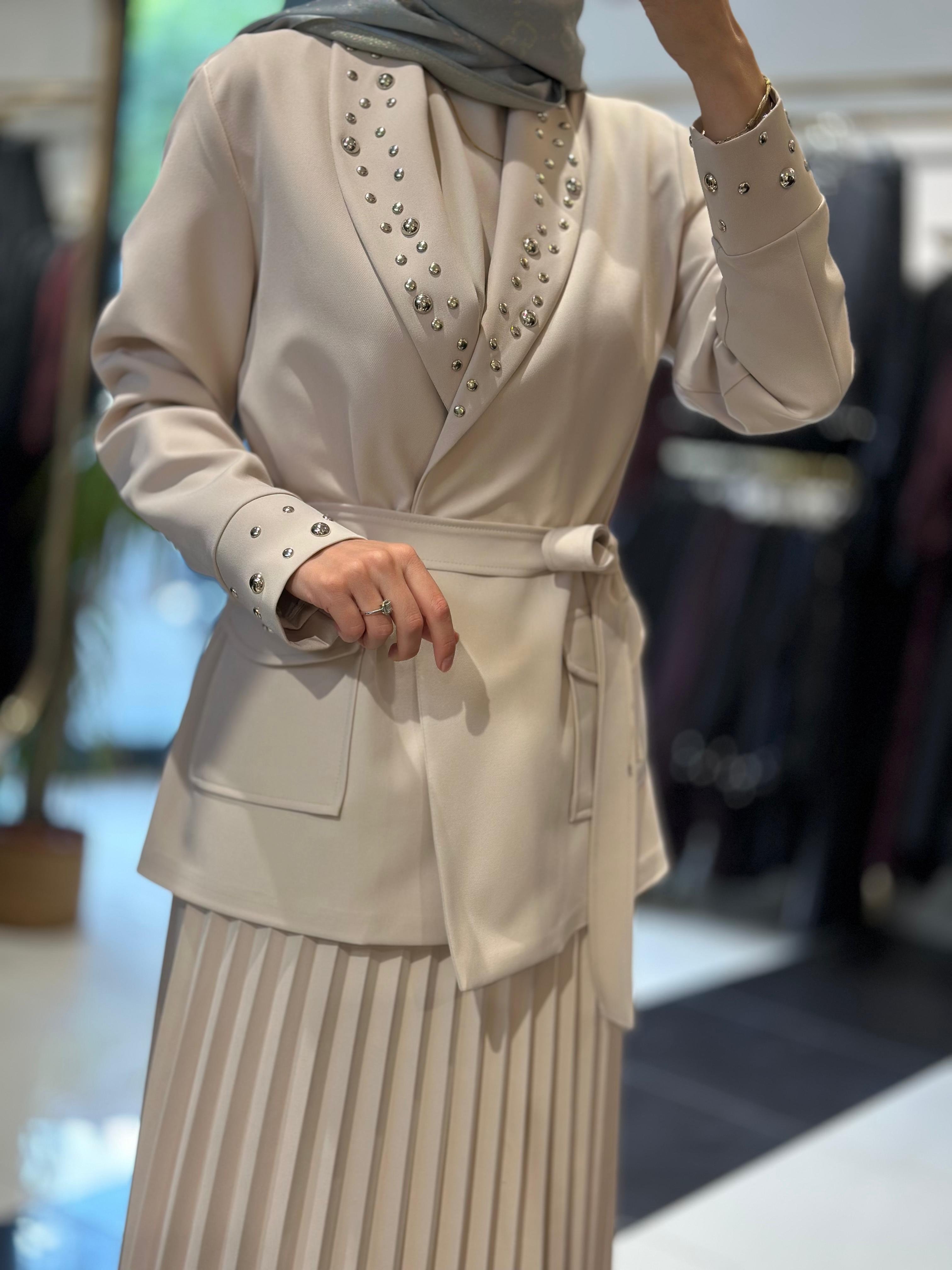 1558 BLAZER ETEKLİ TAKIM