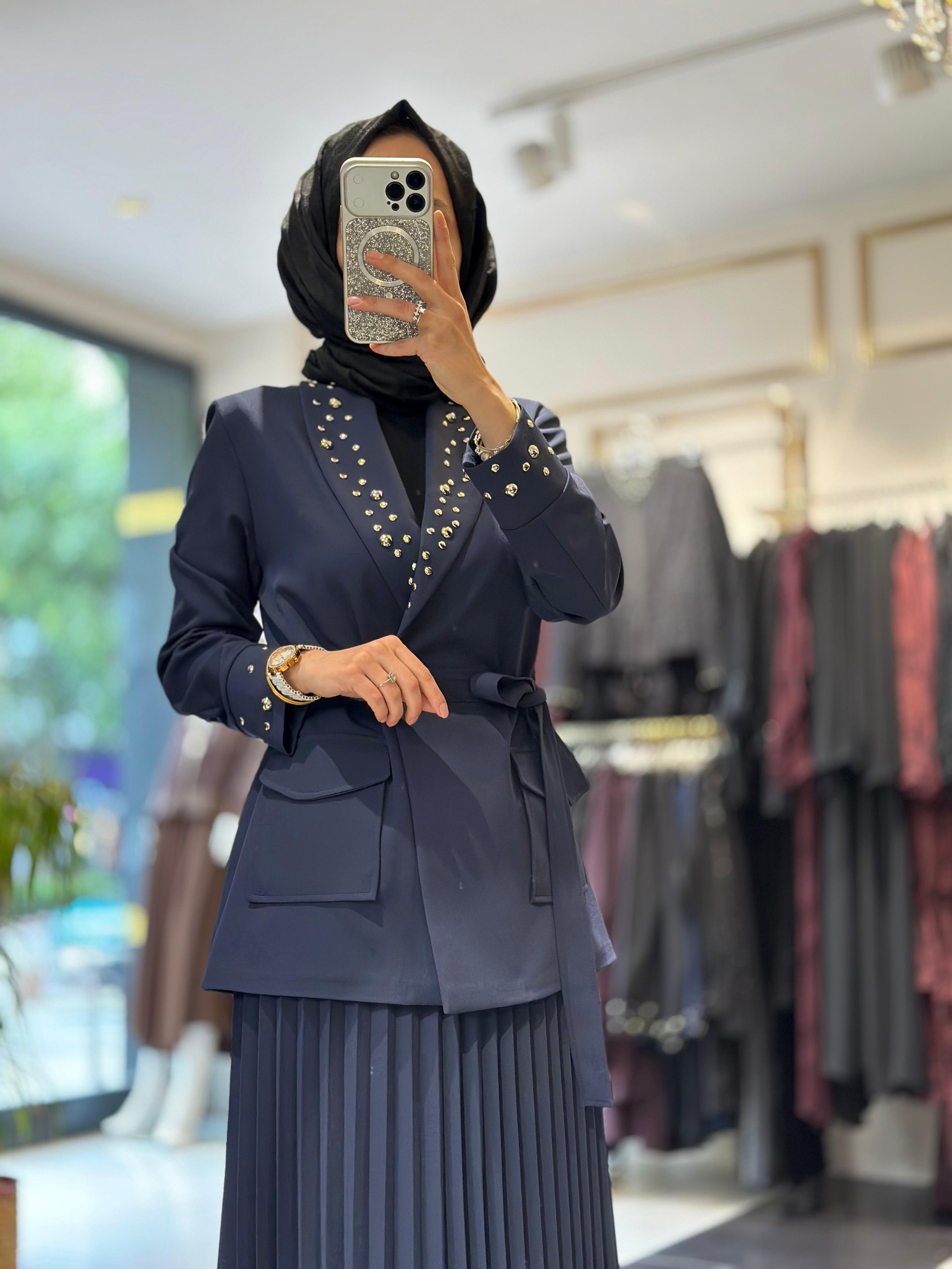 1558 BLAZER ETEKLİ TAKIM