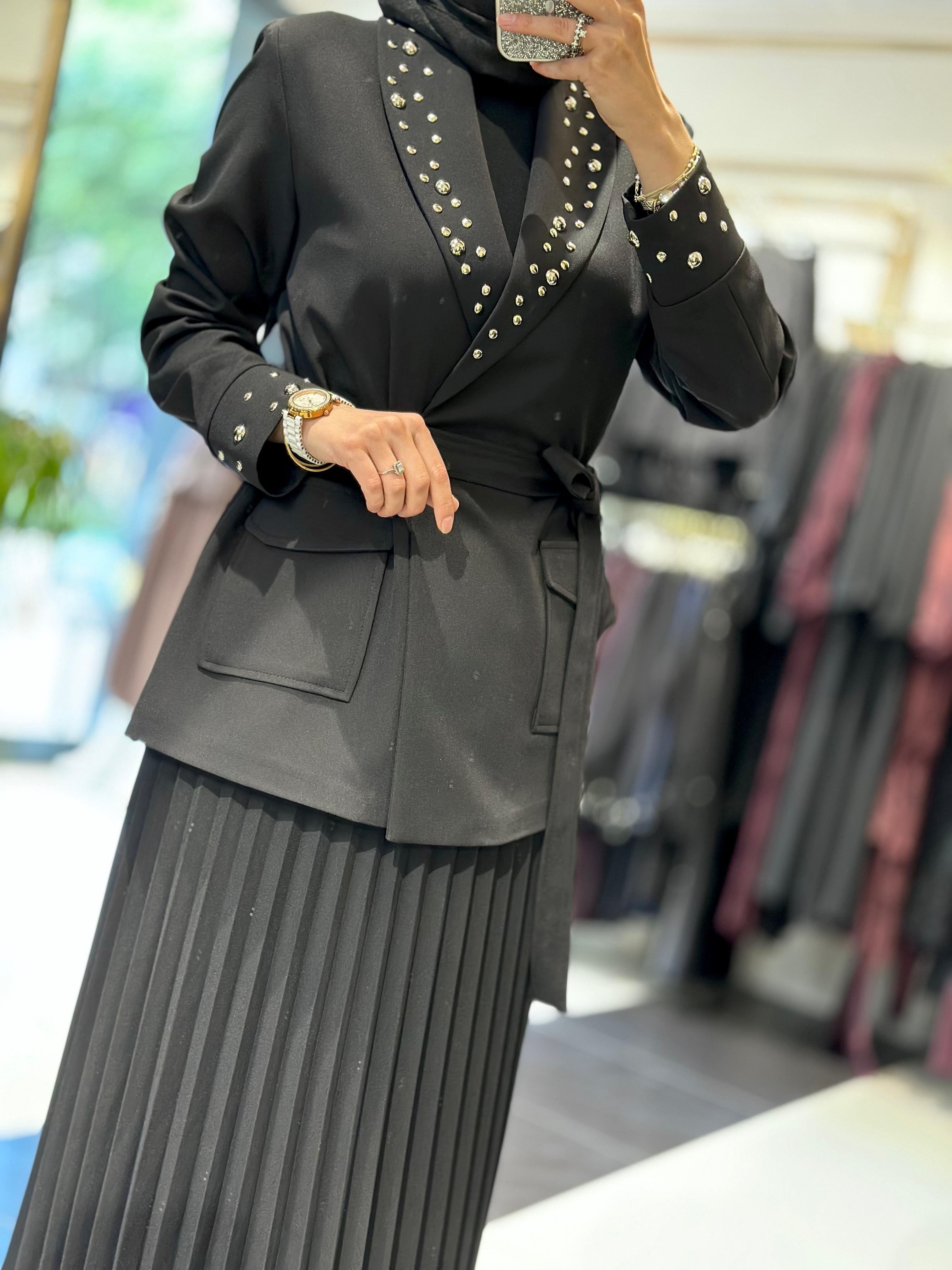 1558 BLAZER ETEKLİ TAKIM