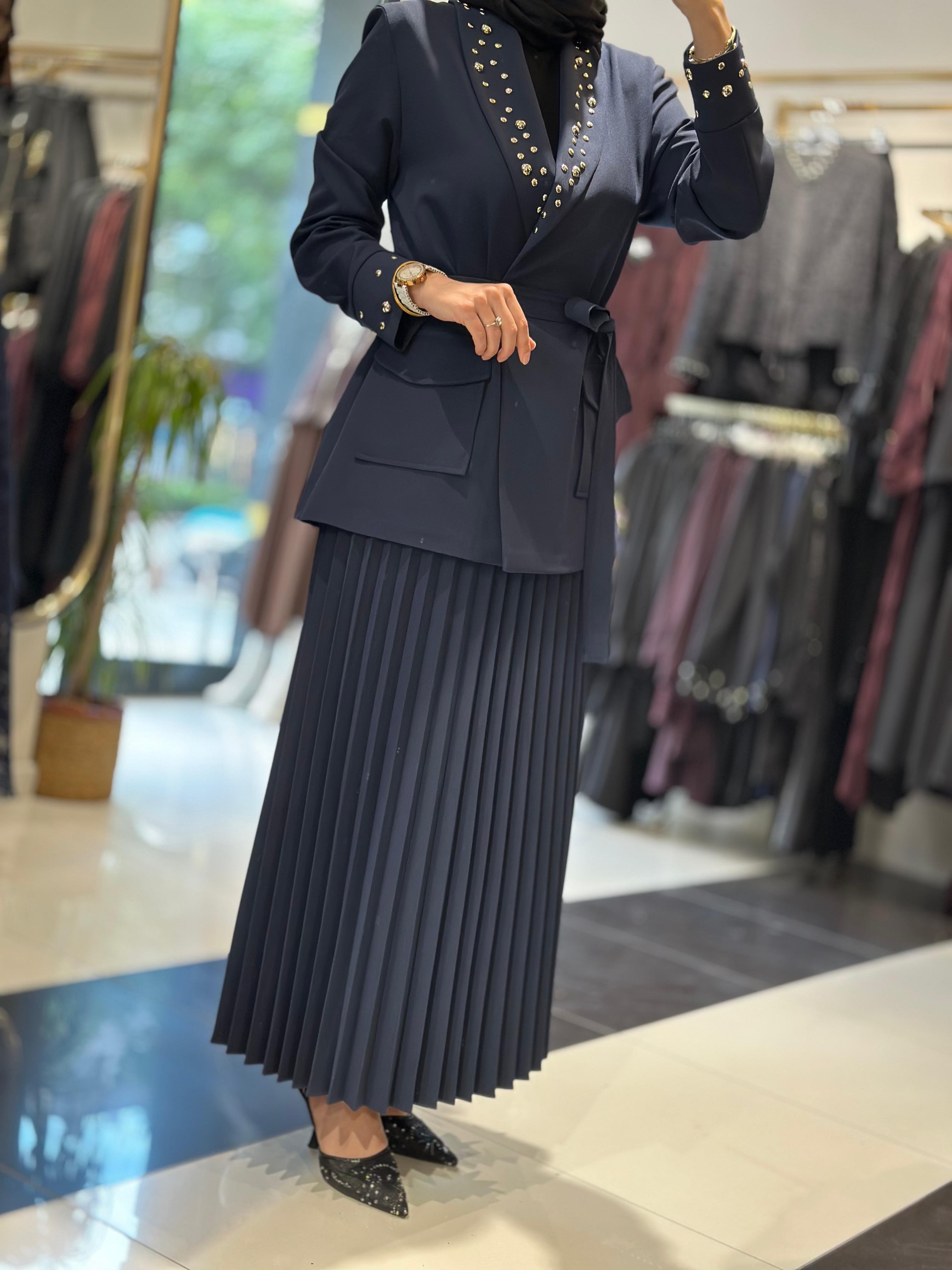 1558 BLAZER ETEKLİ TAKIM