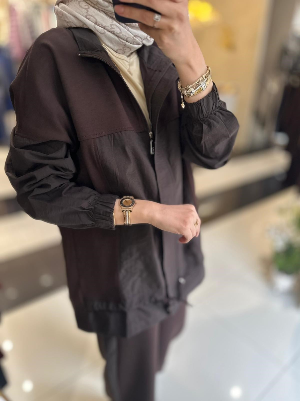 3287 GARNİ DETAYLI TAKIM
