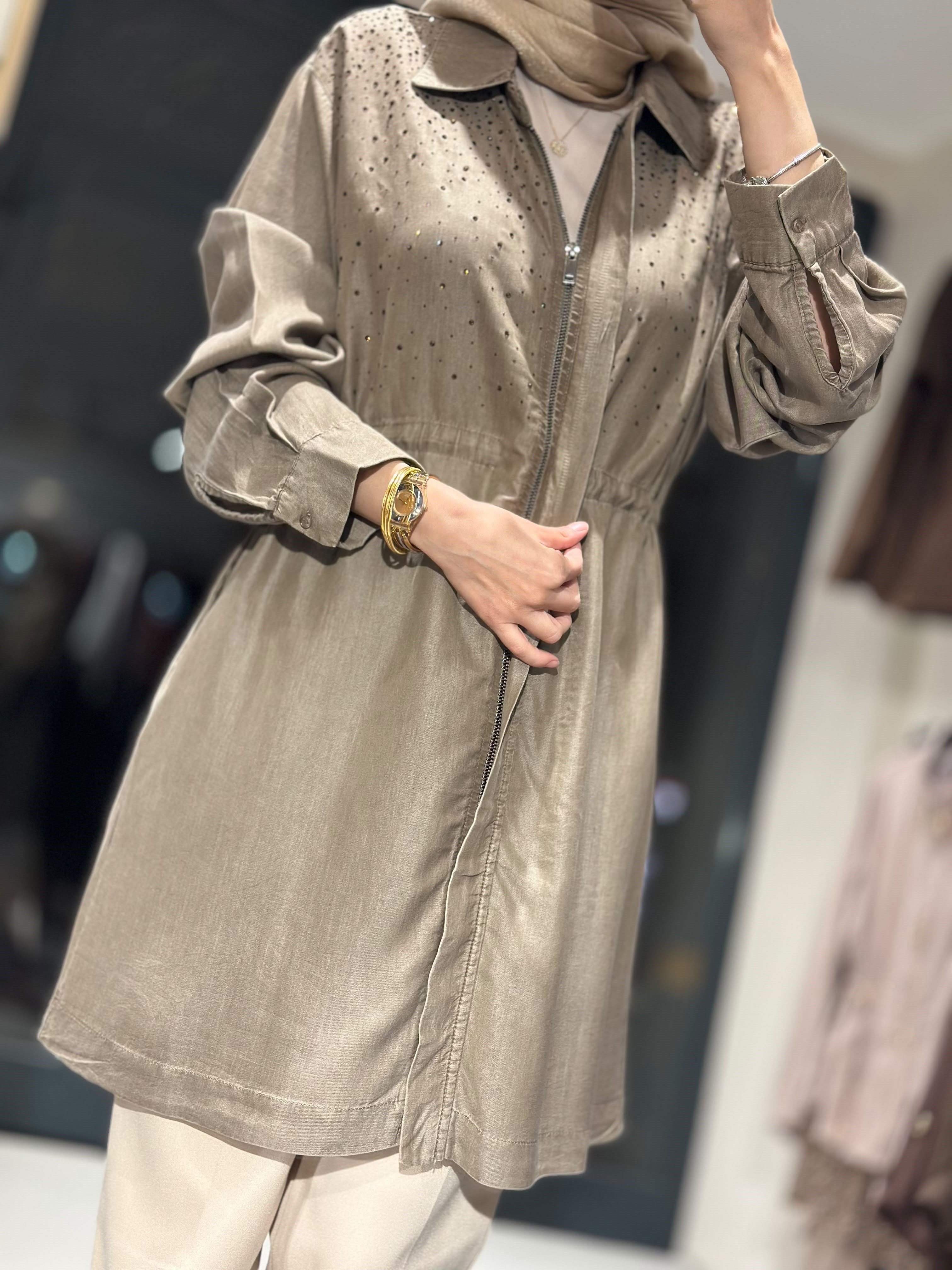 6048 FERMUARLI TENSEL CEKET