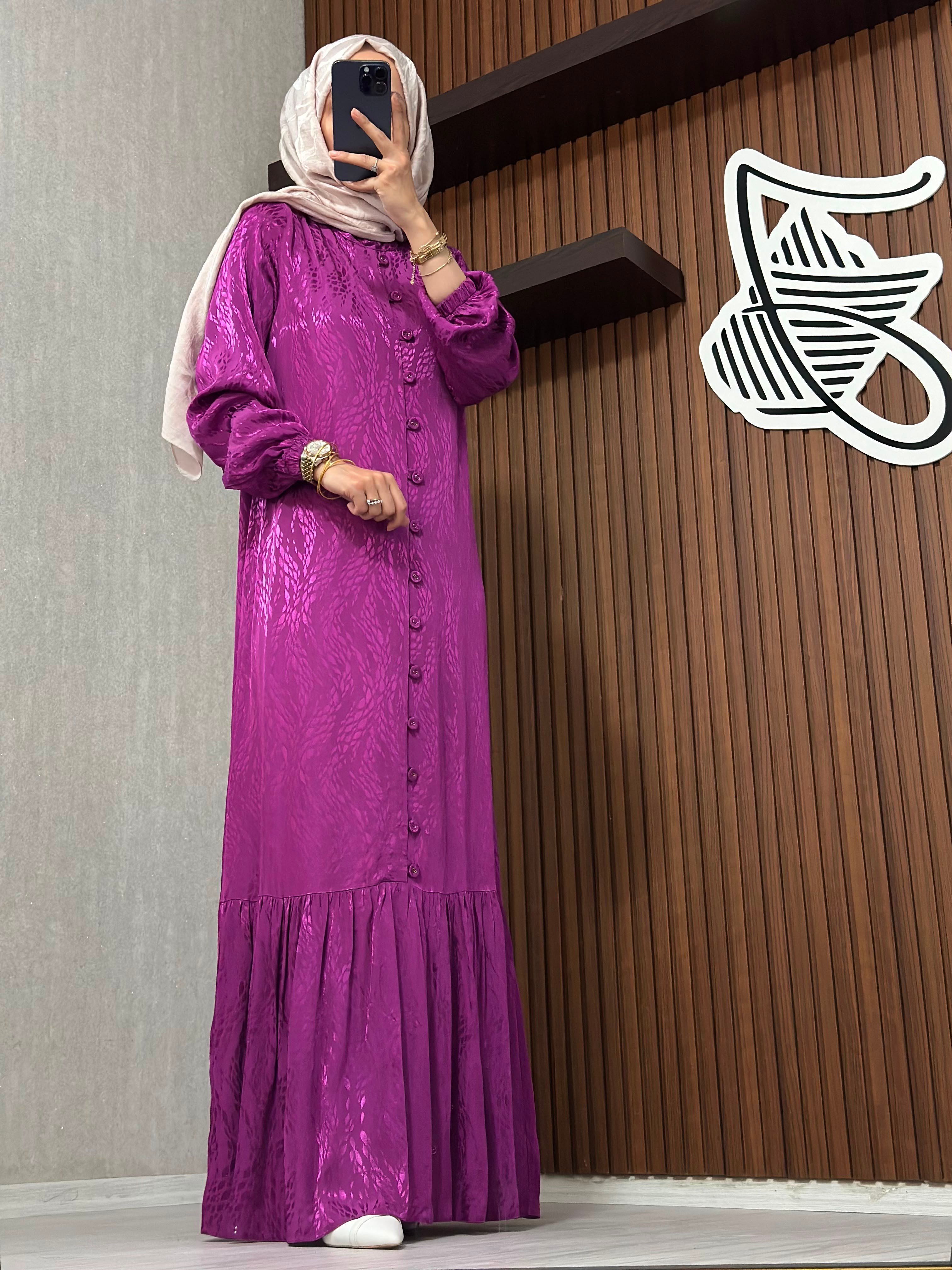 N1069 ÖZEL FİYATI İLE JAKAR ELBİSE
