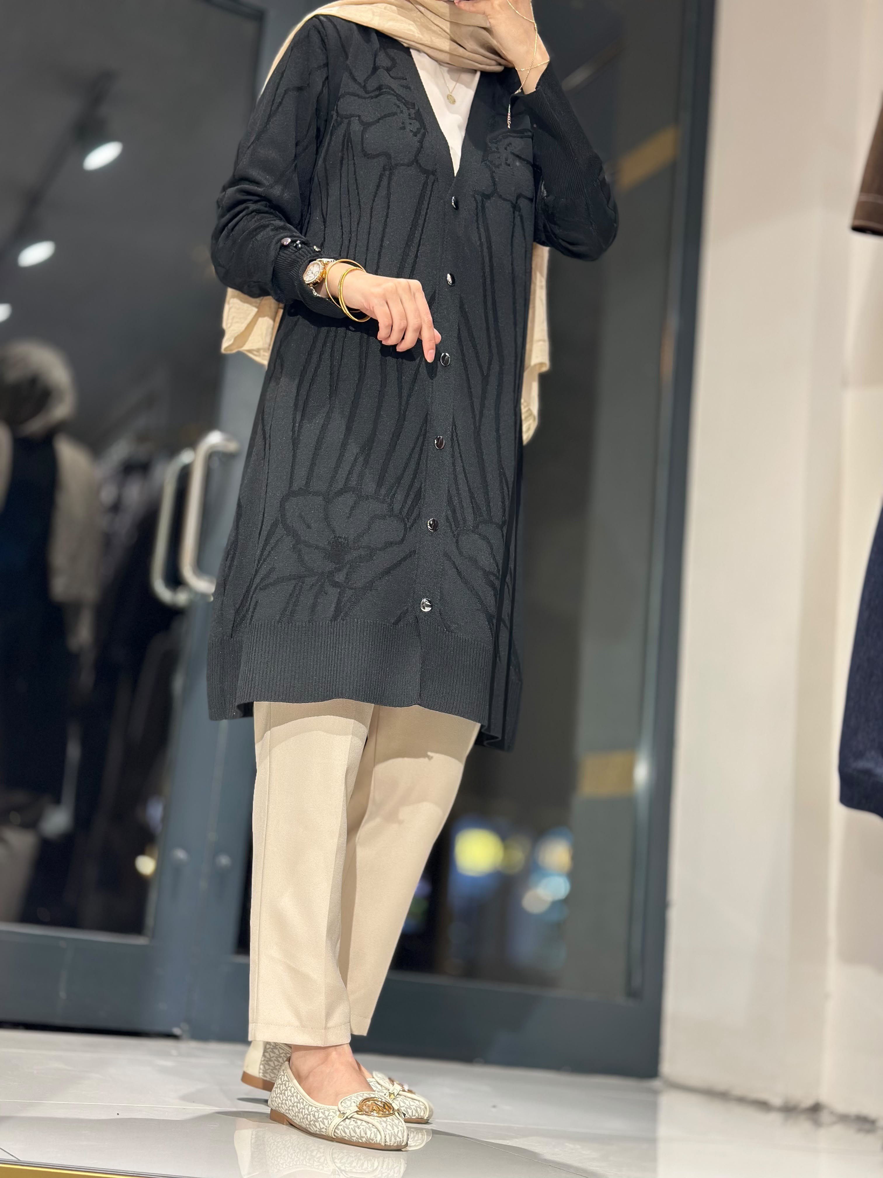 PLC78 KOL DETAYLI TRİKO HIRKA