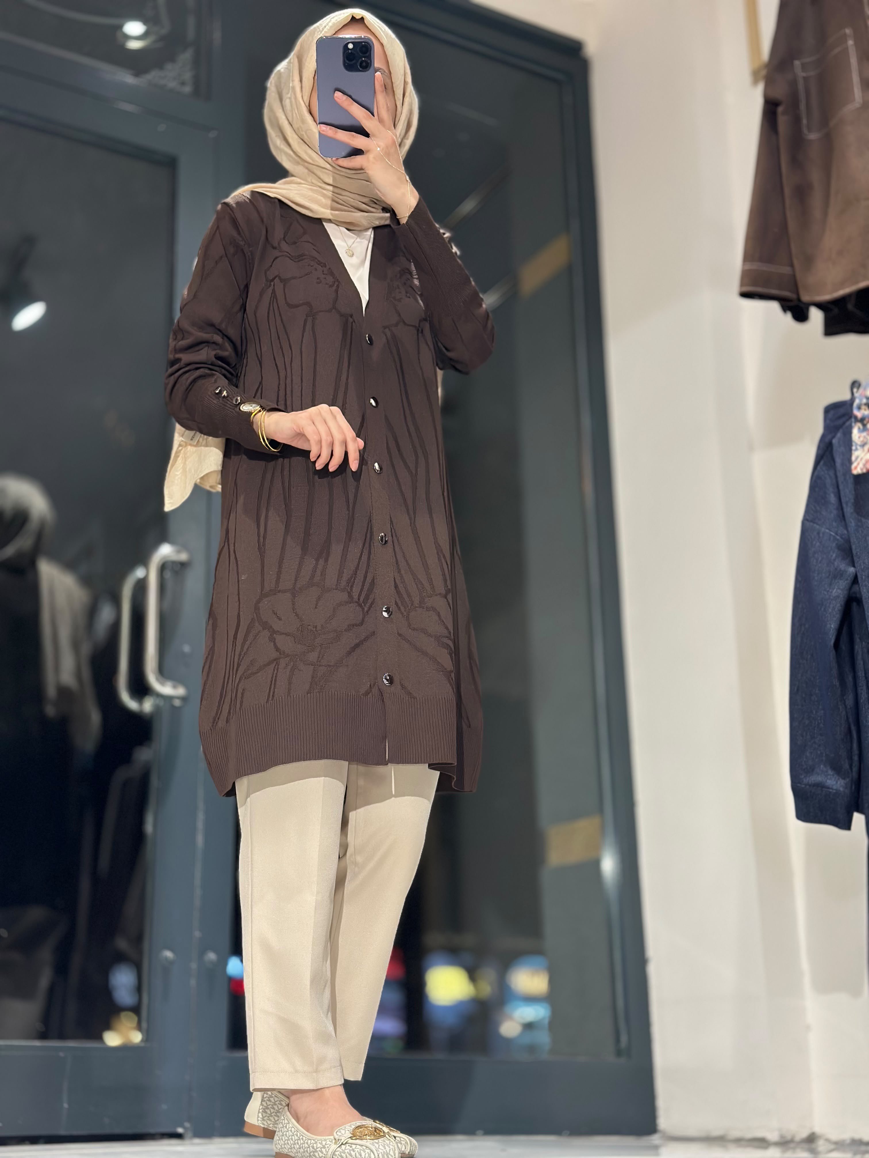 PLC78 KOL DETAYLI TRİKO HIRKA