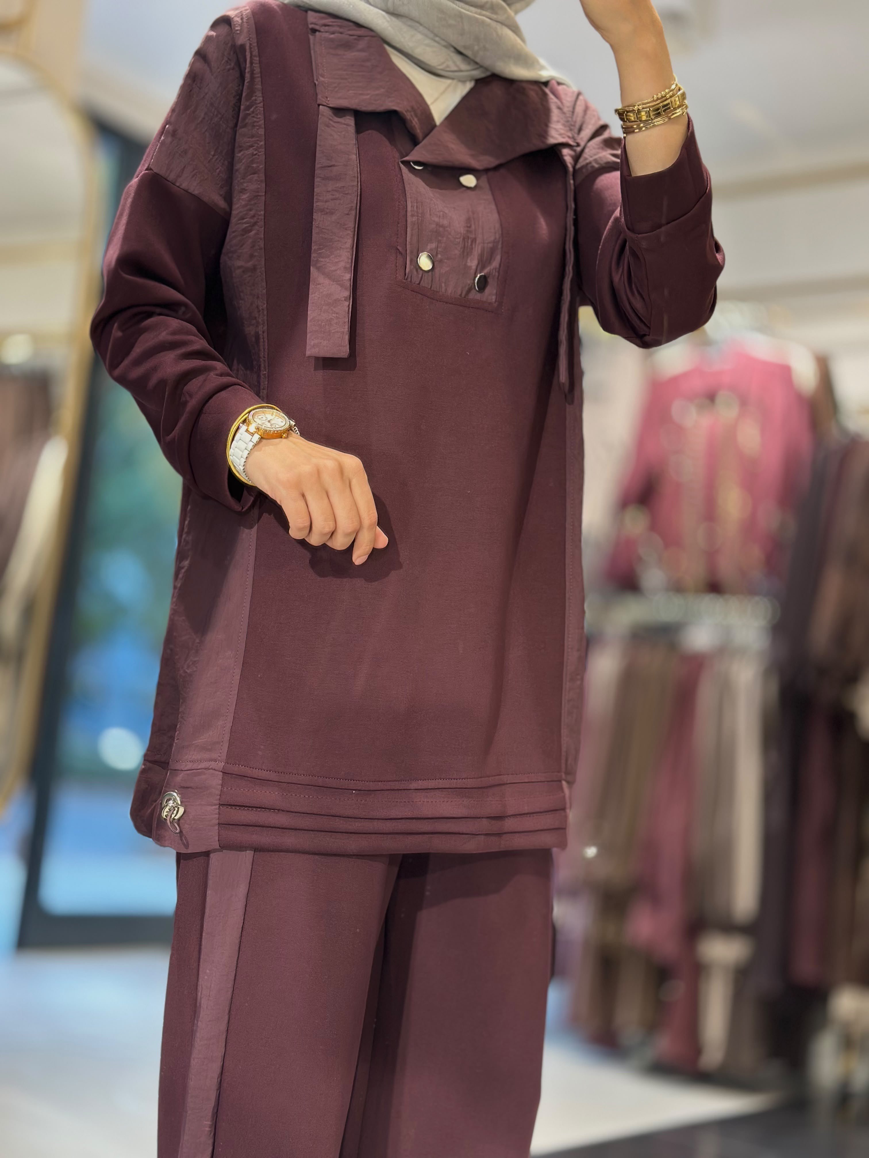 T125 GARNİ PARAŞÜT DETAY SPOR TAKIM