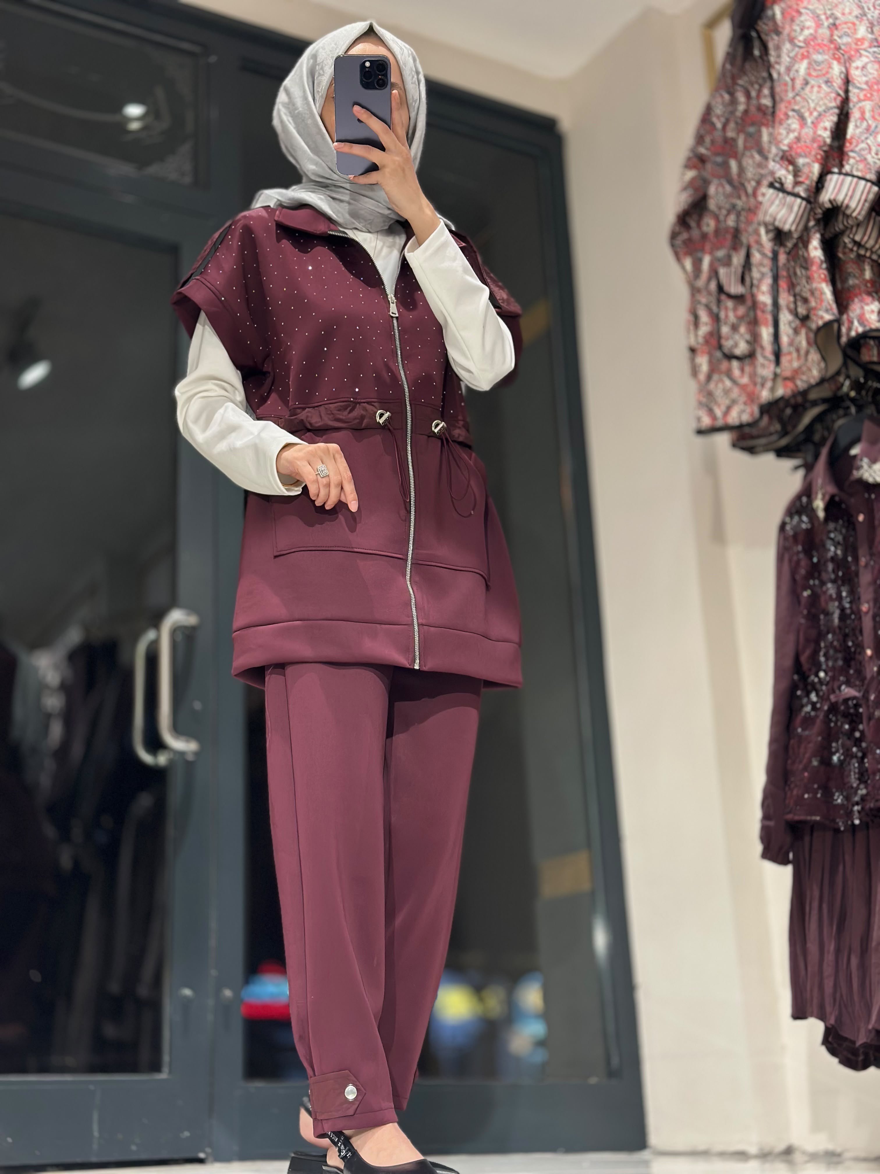 T129 YELEKLİ 3'LÜ TAKIM