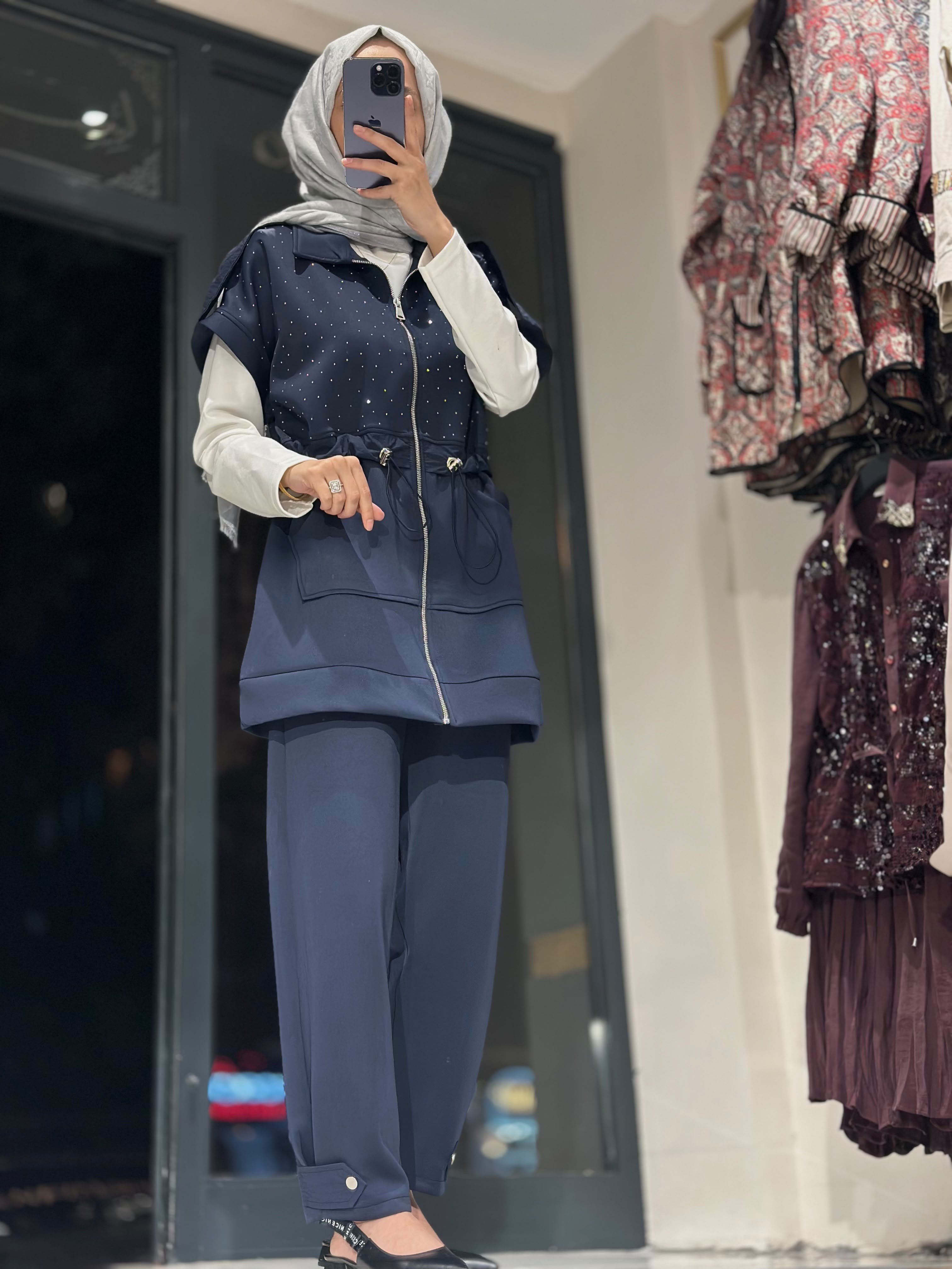 T129 YELEKLİ 3'LÜ TAKIM
