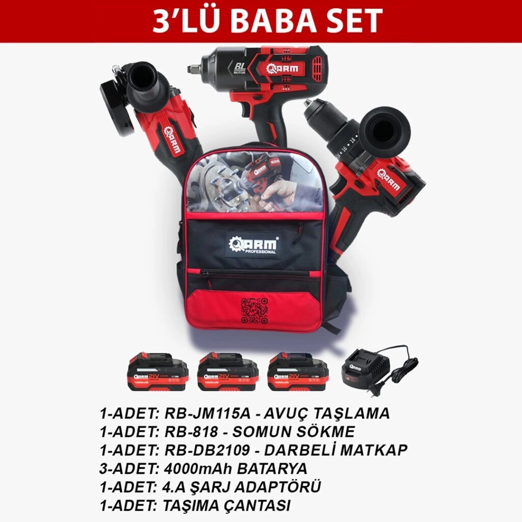 3'lü Baba Set