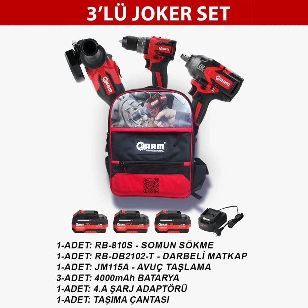 3'lü Joker Set